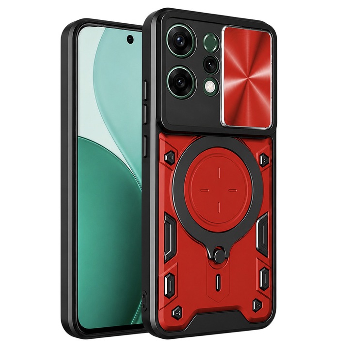 Carcasa de protectie pentru Oppo Reno14, rosu