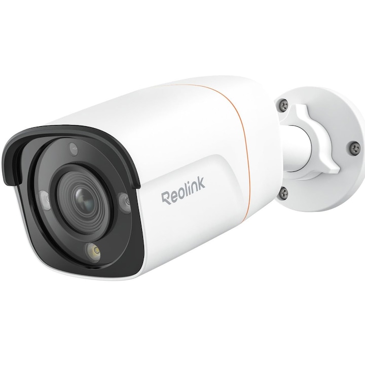 Смарт камера за наблюдение Reolink 12MP, Ultra HD, Съхранение на MicroSD, IR 30M, Засичане на хора/превозни средства/животни/събития/периметри, Микрофон и високоговорител, Съвместима със Smart Home-Google
