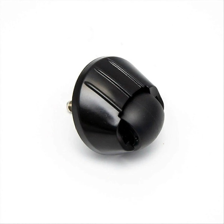 Roata frontala caster Bobsweep S1, piesa de schimb, din plastic, usor de inlocuit, negru, 1 buc