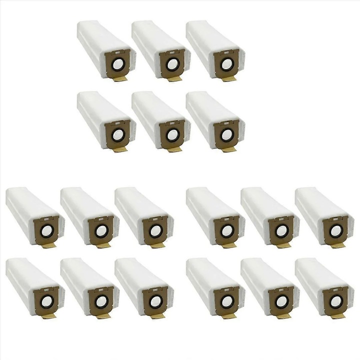 Saci pentru praf (pungi de praf) pentru Z10 Station, din material netesut, cu inchidere automata si captura 99,7% particule fine (≥0,3 µm), Alb, 18 bucati