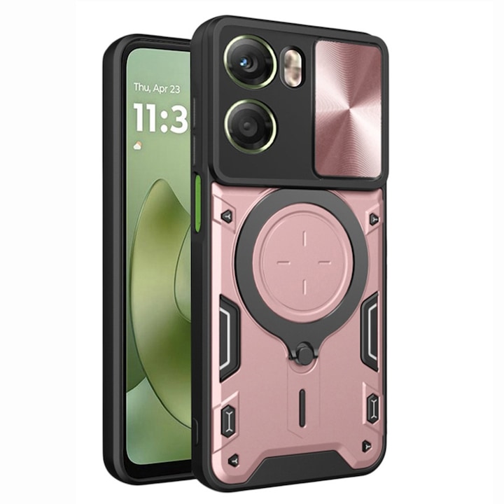 Carcasa de protectie pentru Motorola Moto G06, roz auriu