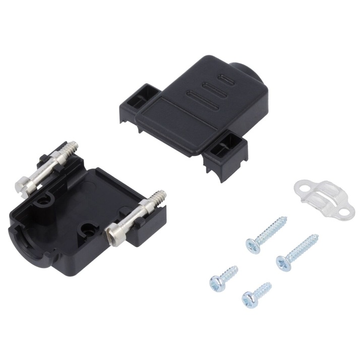Carcasa pentru conectori D-Sub 9pin si HD 15pin