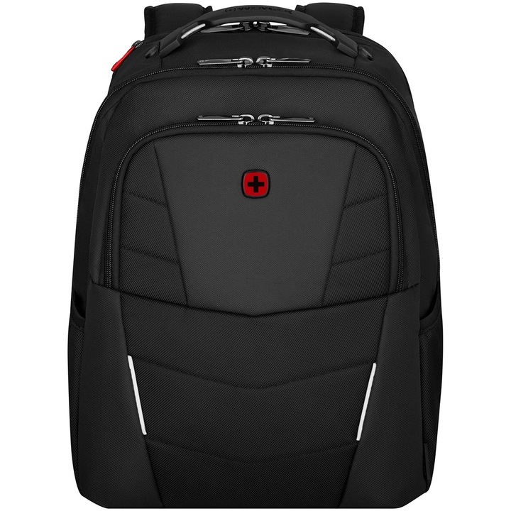 Раница за лаптоп Wenger, Altair, 15.6", Отделение за таблет 10", 22 л, Полиестер, Черен