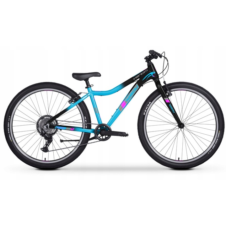MTB kerékpár Tabou Venom Lite W 17x27,5 kék-fekete könnyű