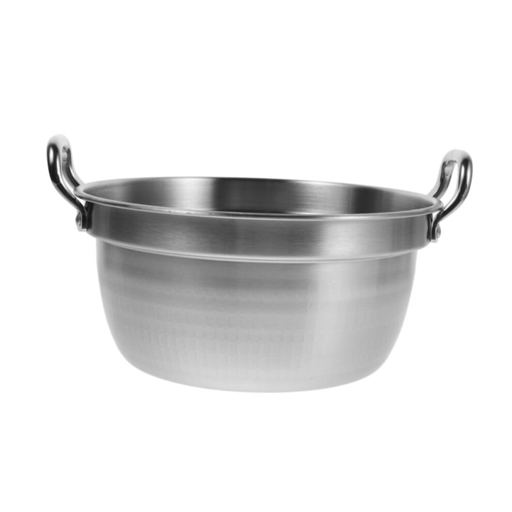 Kompakt edény két fogantyúval, gyors felmelegedés, rozsdamentes acél, 1.5L