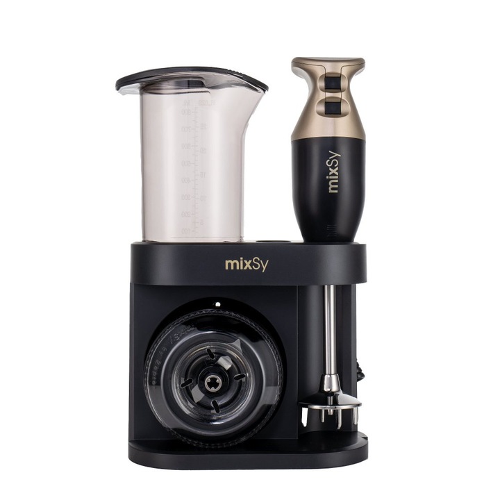 Robot de bucatarie, Zepter MixSy, Negru