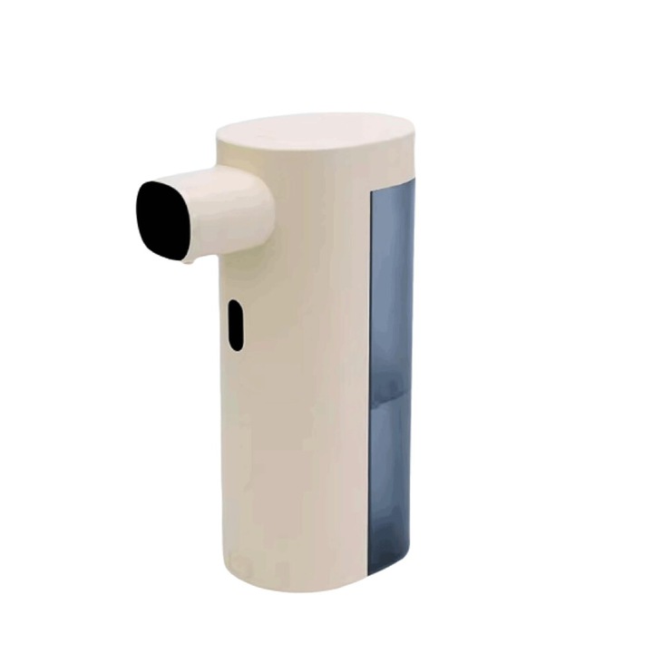 Automata habadagoló/dispenser Ref. 4713, érintésmentes infravörös érzékelővel, újratölthető, Fehér/átlátszó, 300ml