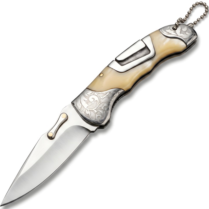 Cutit pliabil de exterior CO - 40406 - Galben