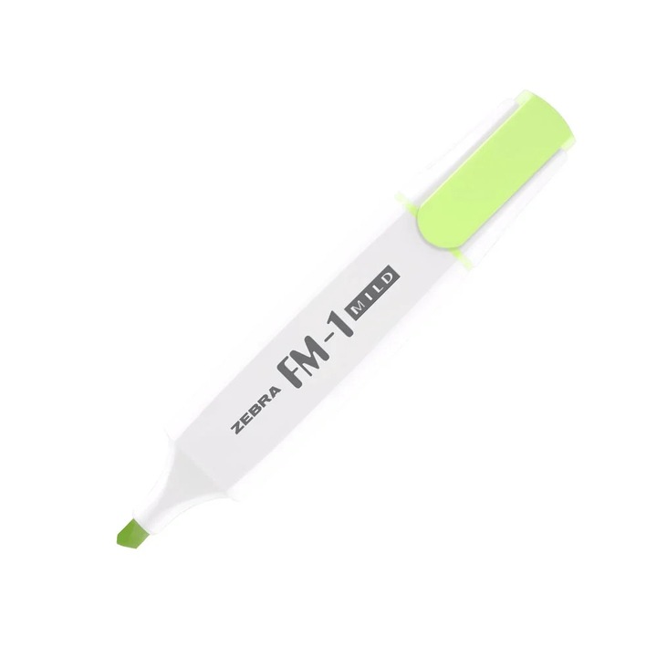 Zebra FM-1 Mild szövegkiemelő, 3.5 mm, zöld
