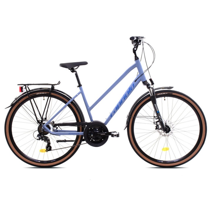 Capriolo Roadster Lady Trapez női trekking kerékpár 18" Világoskék