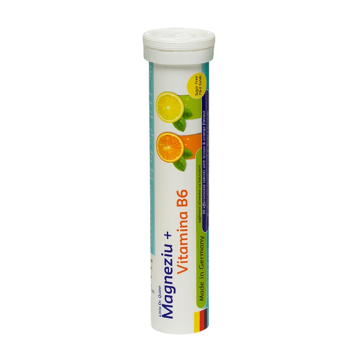 German Magneziu si Vitamina B6* 20tb efervescente