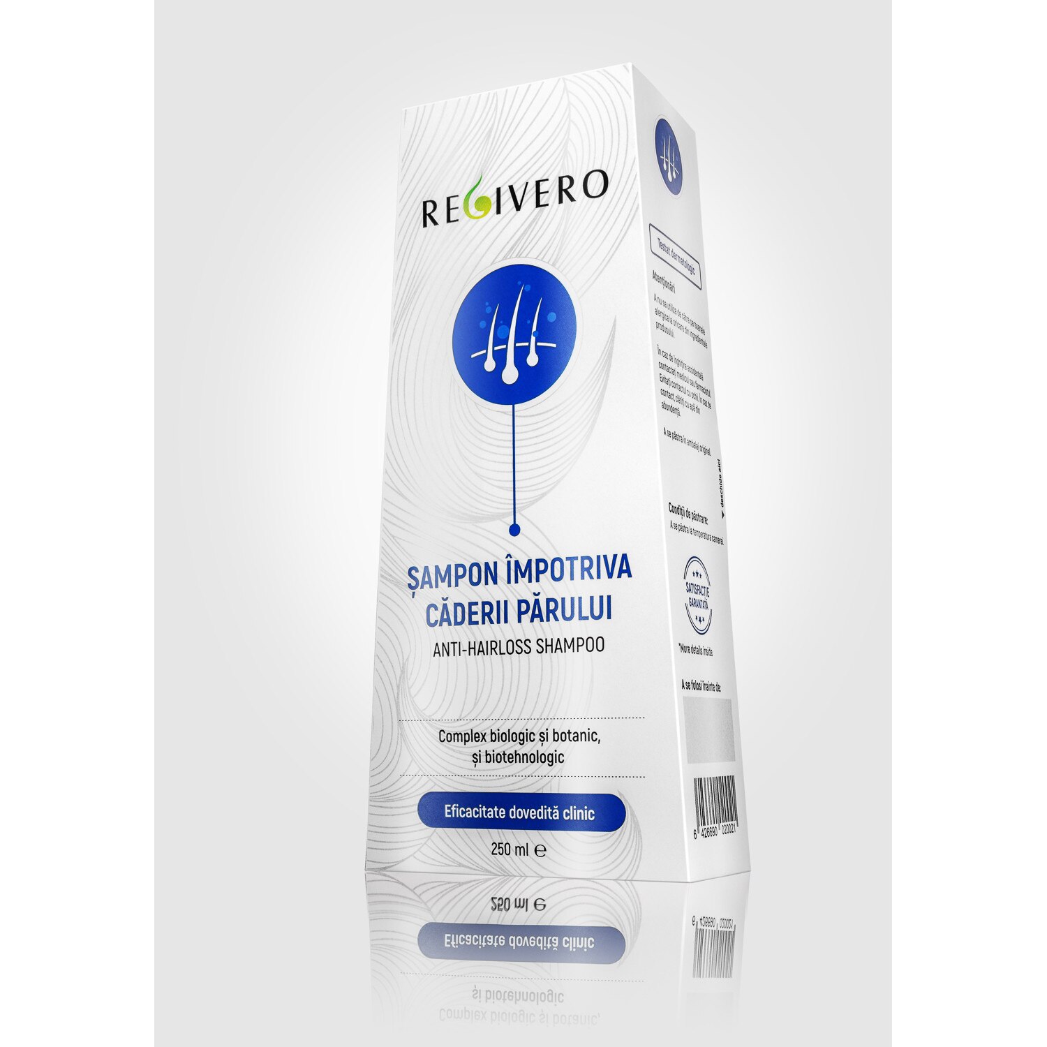 Sampon impotriva caderii parului, Regivero, 250 ml