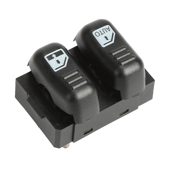 Elektromos ablakemelő kapcsoló / vezérlőgomb 10402842 Chevrolet Camaro-hoz, tartós ABS-ből, könnyen telepíthető, fekete, 1 db.