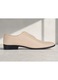 Pantofi barbati eleganti bej din piele naturala dintr-o bucata cu siret Havana GKR51TSB Marimea 44
