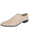 Pantofi barbati eleganti bej din piele naturala dintr-o bucata cu siret Havana GKR51TSB Marimea 44
