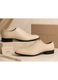Pantofi barbati eleganti bej din piele naturala dintr-o bucata cu siret Havana GKR51TSB Marimea 44
