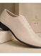 Pantofi barbati eleganti bej din piele naturala dintr-o bucata cu siret Havana GKR51TSB Marimea 44