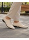 Pantofi barbati eleganti bej din piele naturala dintr-o bucata cu siret Havana GKR51TSB Marimea 44