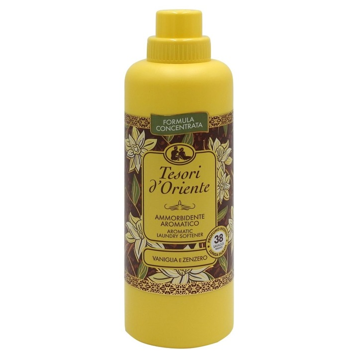 Öblítő, Tesori D'oriente, 760 ml Vaniglia E Zenzero 38 mosás