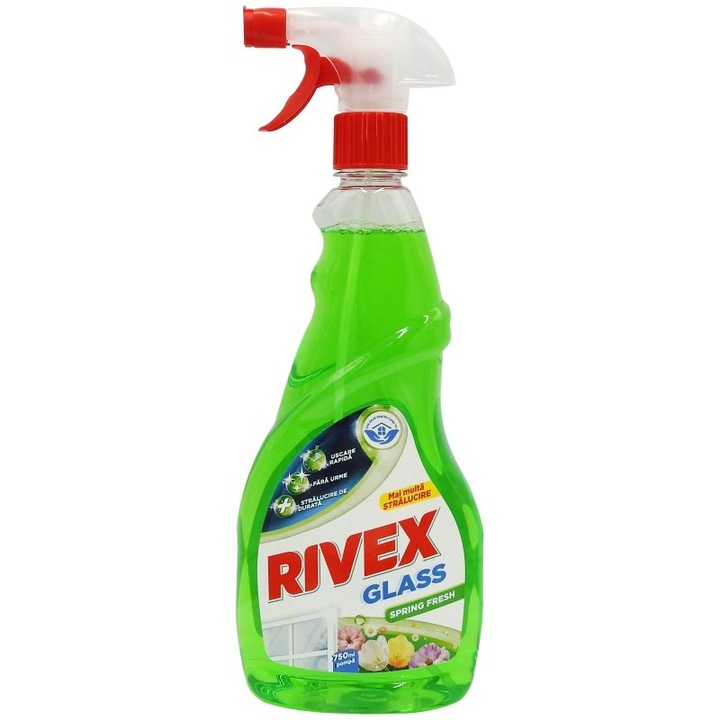 Rivex Ablaktisztító, 750 ml, Spring Fresh