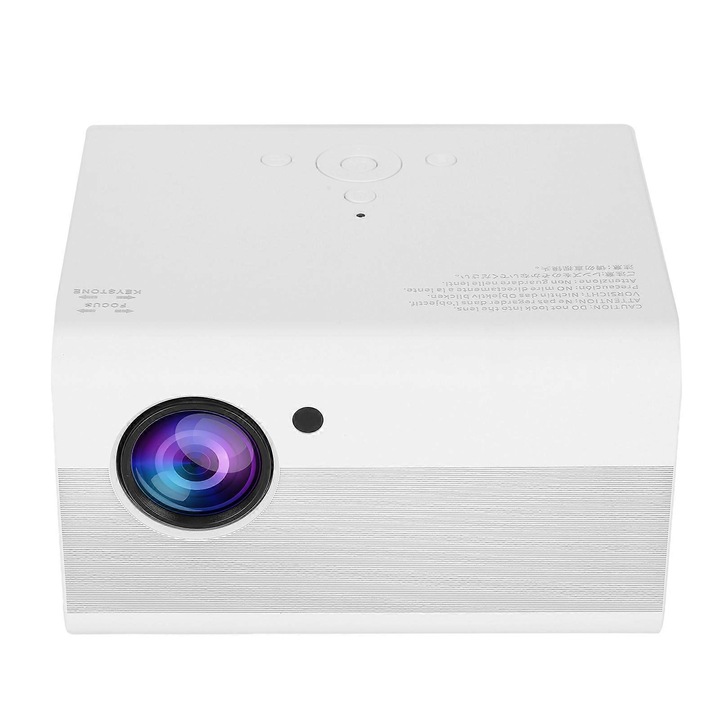 Android projektor 1+8G 1080P LED 45x220inch fehér 100-240V