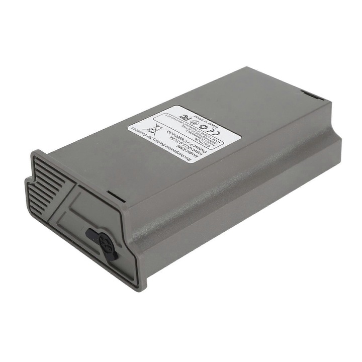 Acumulator reincarcabil pentru camera de vanatoare / pachet baterii, compatibil Reveal Trail Cameras X, X Pro, X Gen 2.0, XB, SK, 6000mAh Li-ion, USB-C cu indicator LED, Gri, 7.4V