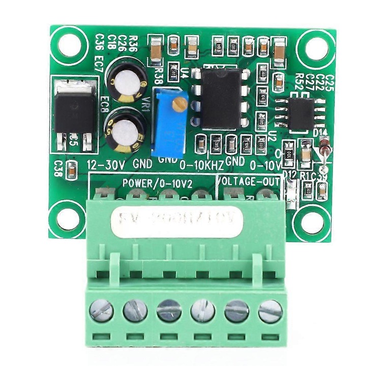 Modul convertor frecventa-tensiune 0-200Hz 0-10V 4.5x4.7x1.7cm