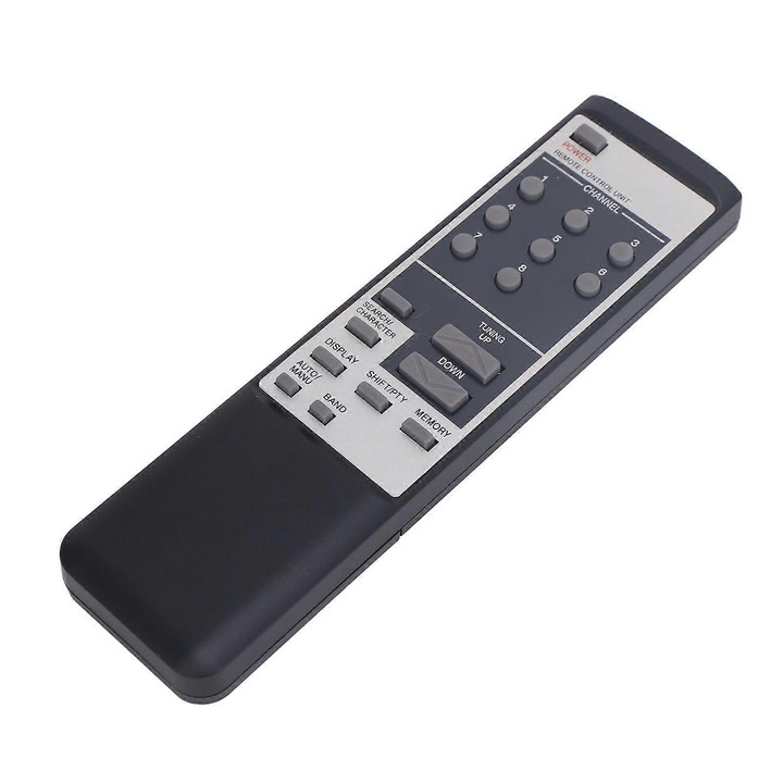 Telecomanda inlocuire pentru tuner stereo AM FM Denon TU1500RD TU-SQ10, negru