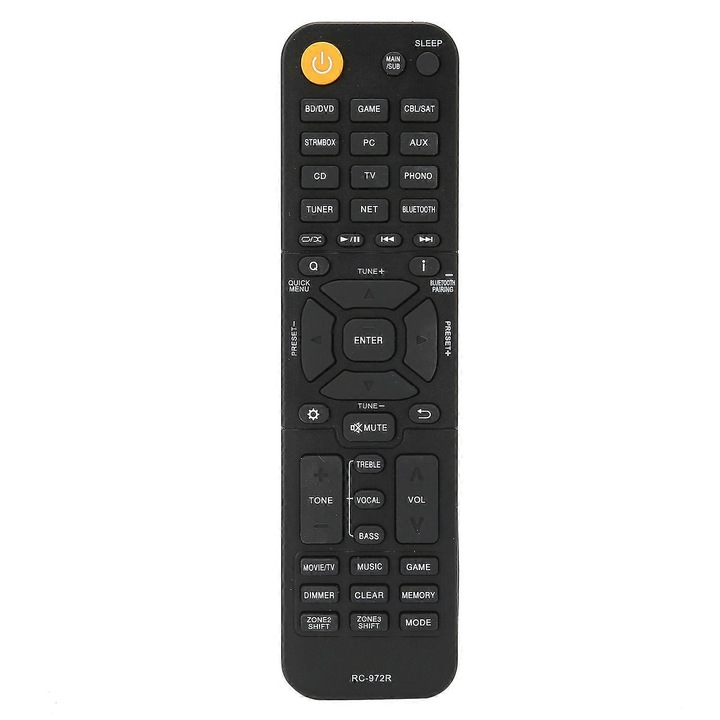 Telecomanda universala, negru, 2xAAA, RC-972RB, 15x5x2cm