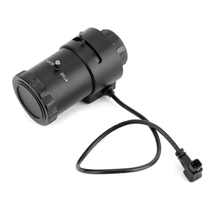 Megfigyelő kamera objektív CWVG2812, 2.8-12mm zoom, auto írisz, CS rögzítés, alumínium, fekete, 1 db
