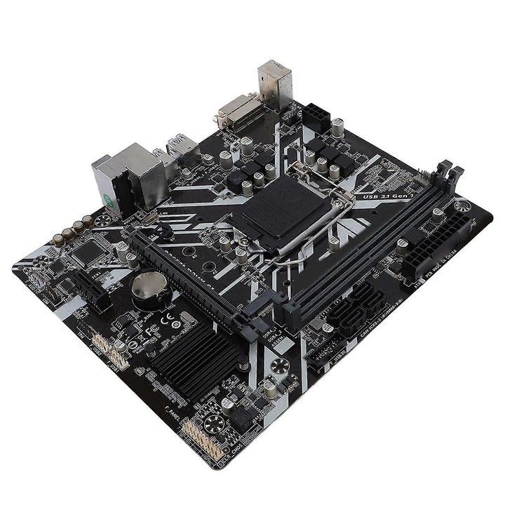 Alaplap M ATX B365M D2VX SI, kétcsatornás DDR4, fekete