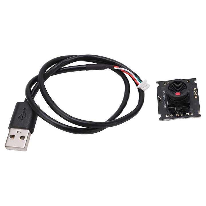 Modul camera USB 2.0 1MP Focalizare manuala negru 1280x720 70°