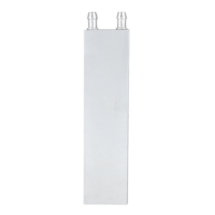 Alumínium folyadékhűtő blokk 40x80x12mm ezüst