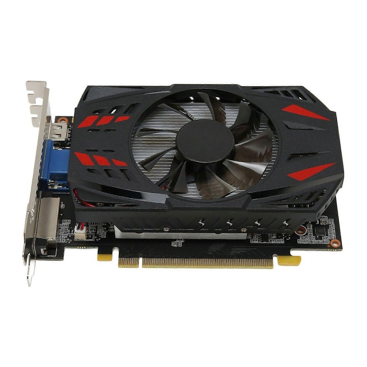 GTX550 Ti grafikus kártya gaminghez, 1GB GDDR5, 128-bit, pci-express 2.0, HDMI/DVI/VGA, maximális felbontás 2560x1600, fekete, 1 db