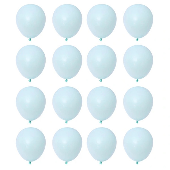 Латексови кръгли балони 12 инча Macaroni Blue комплект 40 броя