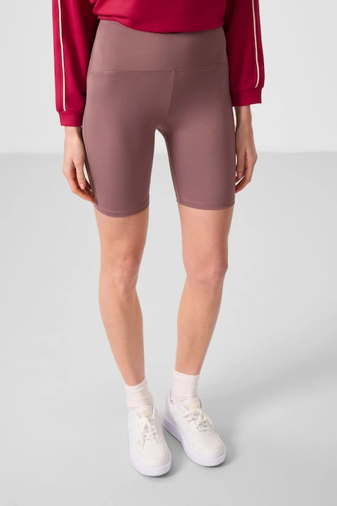 Colanti sport TommyLife scurti, mov mauve, elastic, poliester/elastan