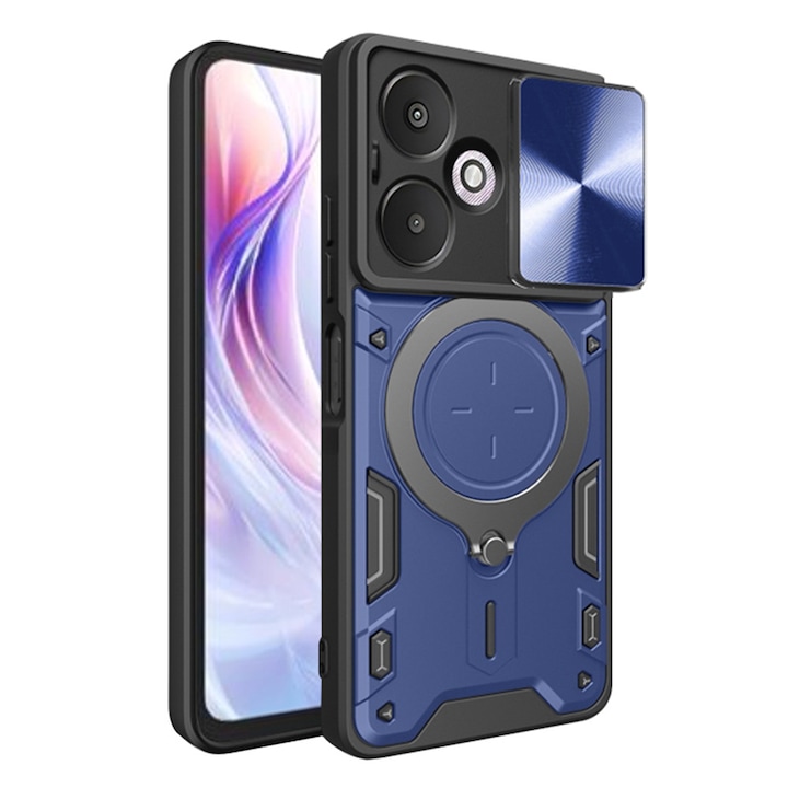 Carcasa de protectie pentru Xiaomi Redmi 13C 5G, albastru