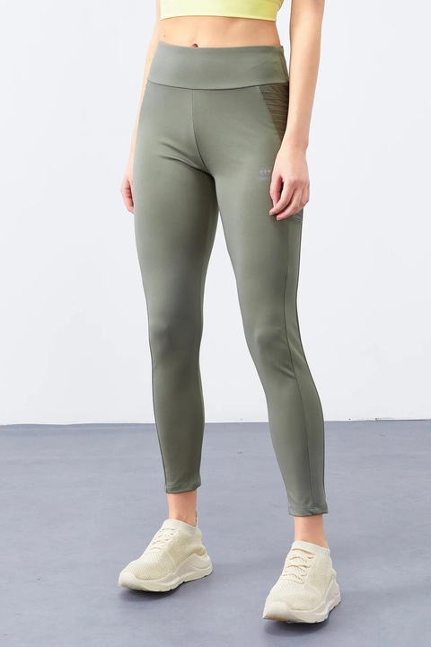 Colanti, TommyLife, slim fit, elasticitate, verde kaki, poliester/elastan