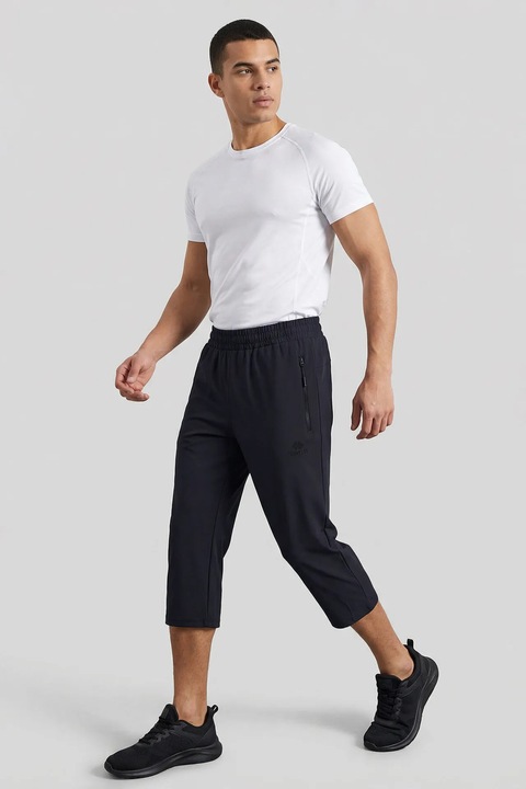 Pantaloni scurti, Barbati Pantaloni scurti Capri ciclism TOMMY barbati, Negru, M INTL