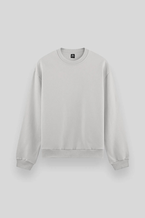 Bluza TommyLife, lejera, gri deschis, poliester-bumbac-elastan