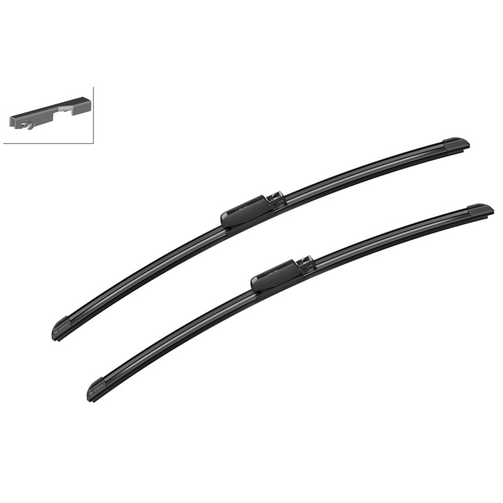Set stergatoare parbriz Dreissner Premium 550/550 mm, Compatibil Audi A6 C6, Audi A6 Avant C6, Audi A6 Allroad C6, Echivalent Bosch 3397118934