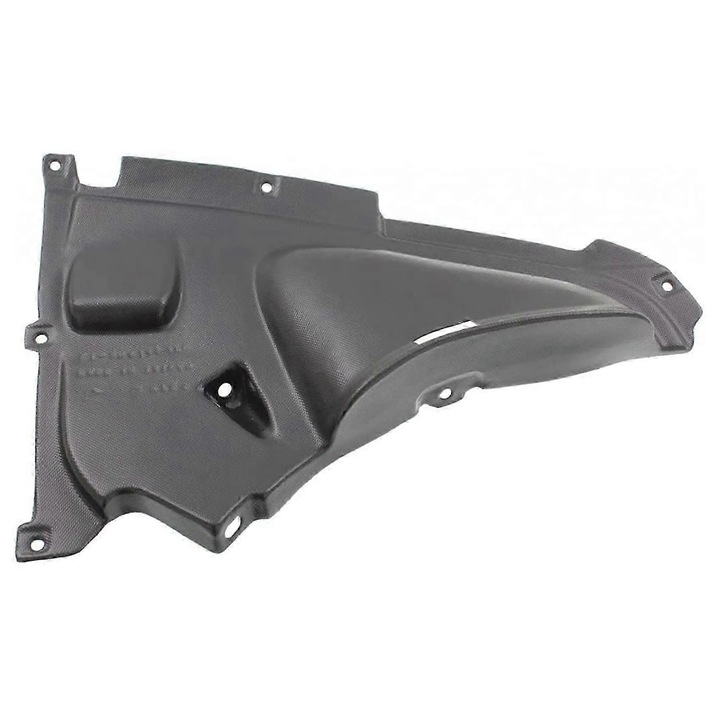Scut de protectie frontal aparatoare pentru BMW Seria 3 F30/F31 2012-2017, dreapta, ABS, Piesa 51717260739, negru, 1 buc