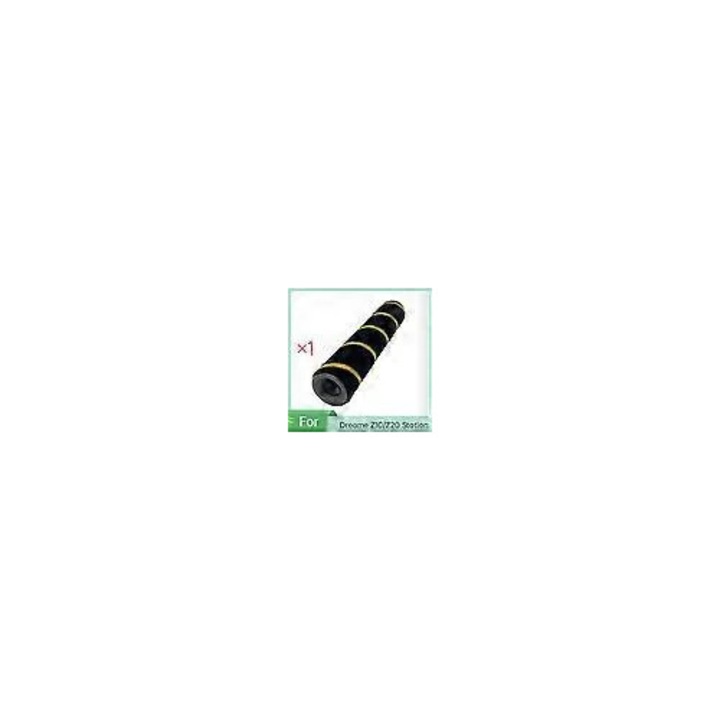 Perie principala, perie rotativa compatibila cu Dreame V12S/V15PRO/V16S/V16B/V16PRO/Z10/Z20/Z20 Station, din plastic durabil, usor de instalat, negru/galben, 1 buc