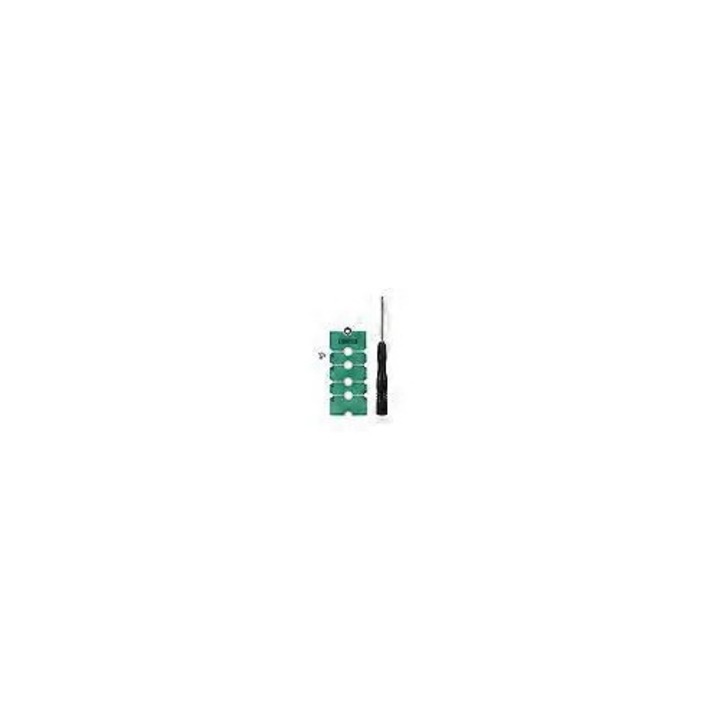 Adaptor card NVMe M.2 2230/2242/2260/2280, PCB, compatibil cu SSD M.2, cu surubelnita, verde, 1 set