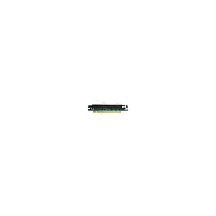 Adaptor PCIE 16X unghi drept, metalic, negru, 90 grade