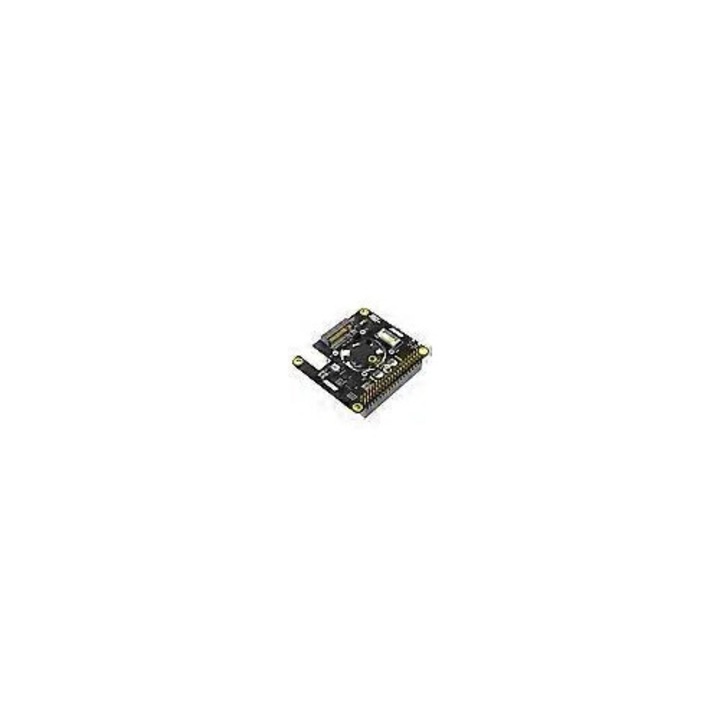 Adaptor PCIe/placa de extensie pentru SSD M.2 NVMe 3 in 1, cu ventilator de racire si placa PCB durabila, compatibil 2280/2242/2230, Negru, 1 buc