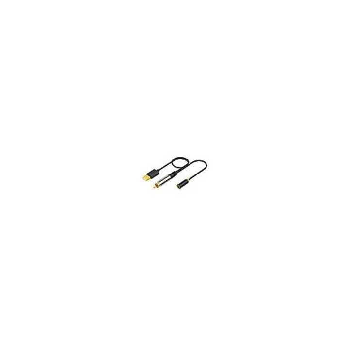 SPDIF-ről 3.5mm-re adapter, alumínium, 29.5cm