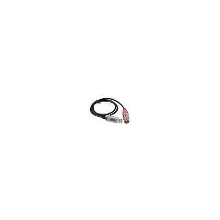 USB-DMX512 RS485 adapter kábel 180cm kék fehér