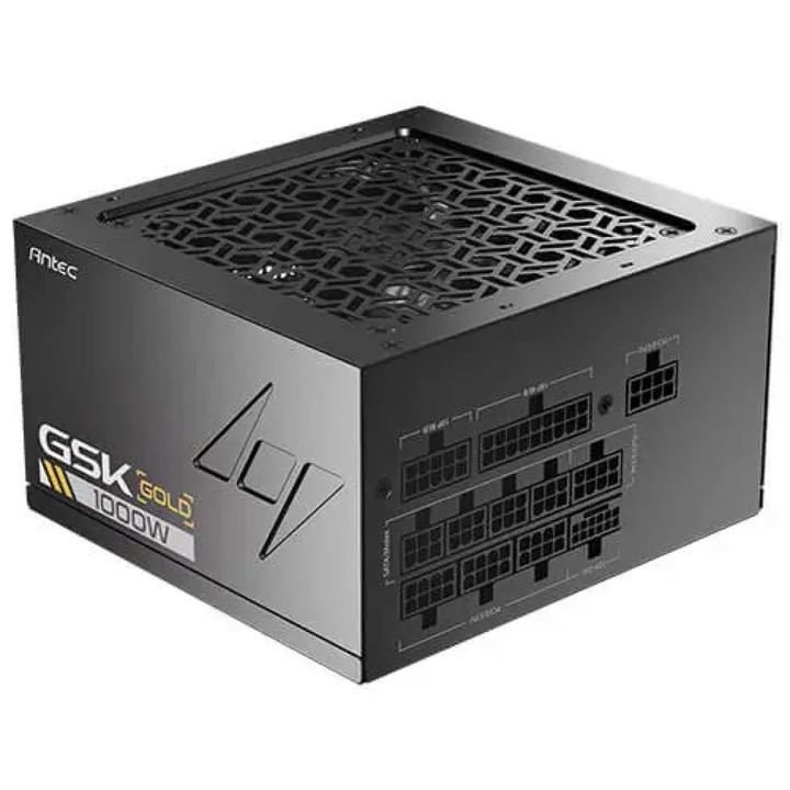 Sursa Antec 1000W GSK1000 EC 80+ Gold Full Modulara ATX3.1 Negru