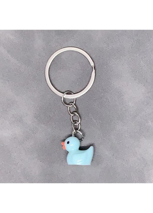 Breloc HERUSI rata rasina multicolor metal 5x3cm